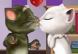 لعبة تقبيل القط توم الحصرية