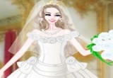 لعبة تلبيس فستان الزفاف في قصر الامير