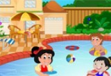 لعبة ديكور حمام سباحة للاطفال الصغار