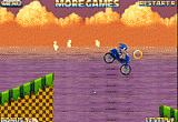 لعبة سونيك دراجة نارية