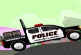 لعبة شاحنة الشرطة الحديثة