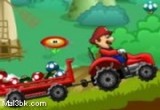 لعبة شاحنة مزرعة الفطر مع ماريو
